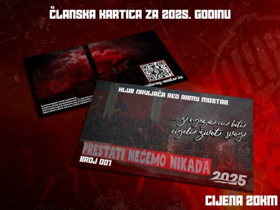 Članska kartica 2025